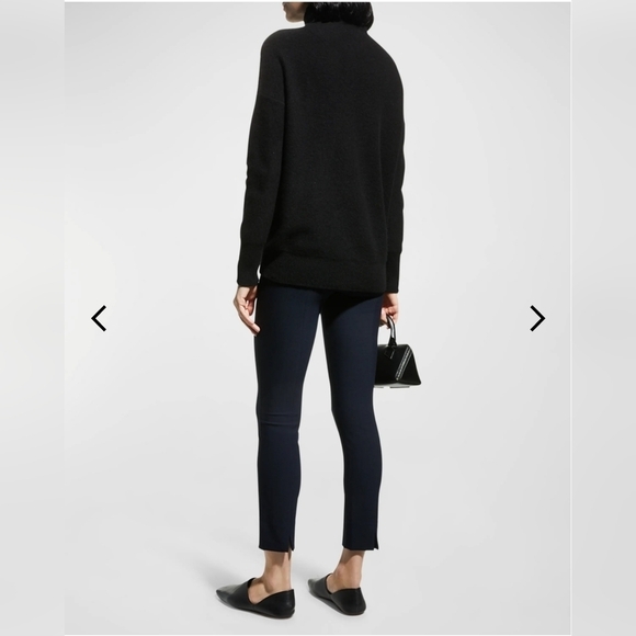 Vince Stitch-Front Seam Leggings, Color, Coastal Blue, Size M - Picture 4 of 17